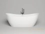 ванна salini noemi 101811sm s-stone 185x81 см, белый